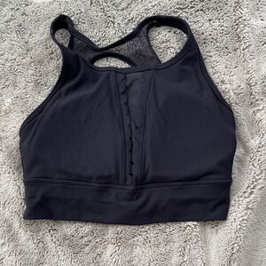 Black Women's Sports Bra